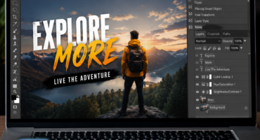 Photopea – Photoshop ছাড়াই Professional Photo Editing করুন | Browser থেকেই ফ্রি Photo Edit