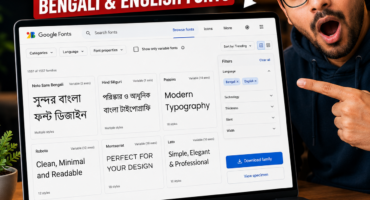 Google Fonts – হাজার হাজার Professional Font সম্পূর্ণ ফ্রিতে Download করুন