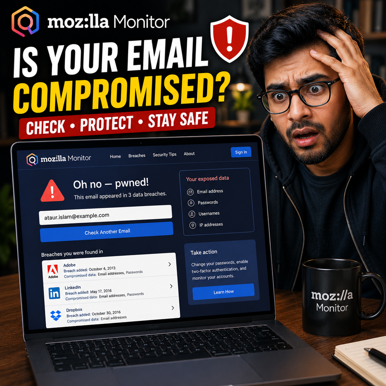 Have I Been Pwned ছাড়া Email Security Check করার আরও একটি Useful Website