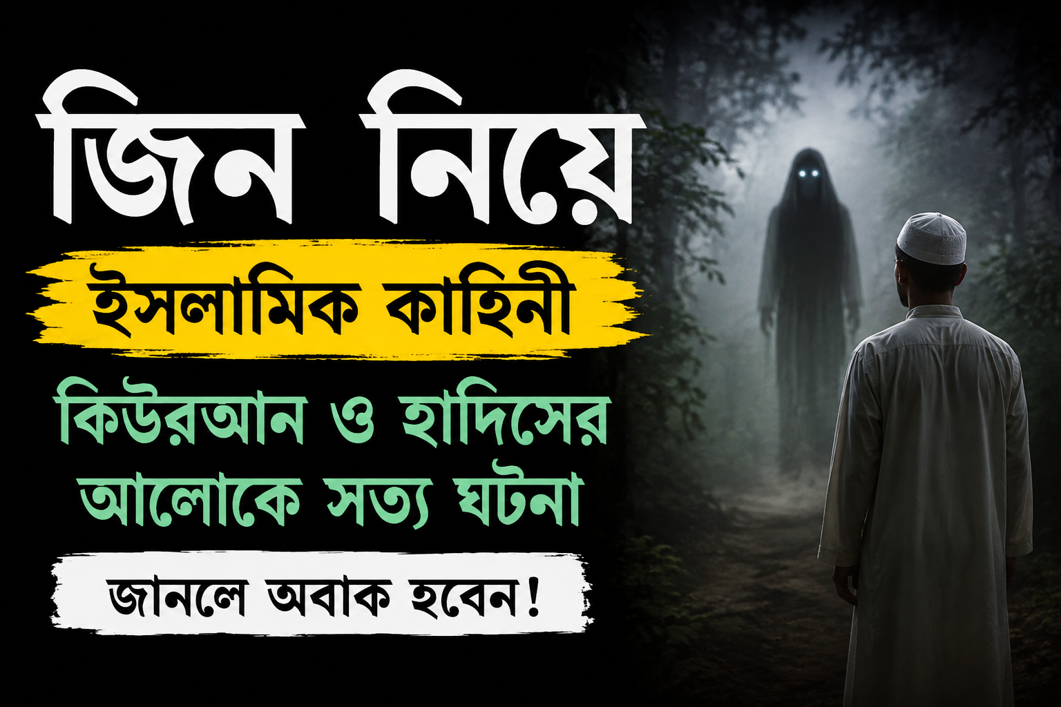 জিন জাতির বিস্ময়কর কাহিনী ও কুরআনের প্রতি তাদের ঈমান: রাসুলুল্লাহ -এর যুগের সত্য ঘটনা ও ইসলামের শিক্ষা