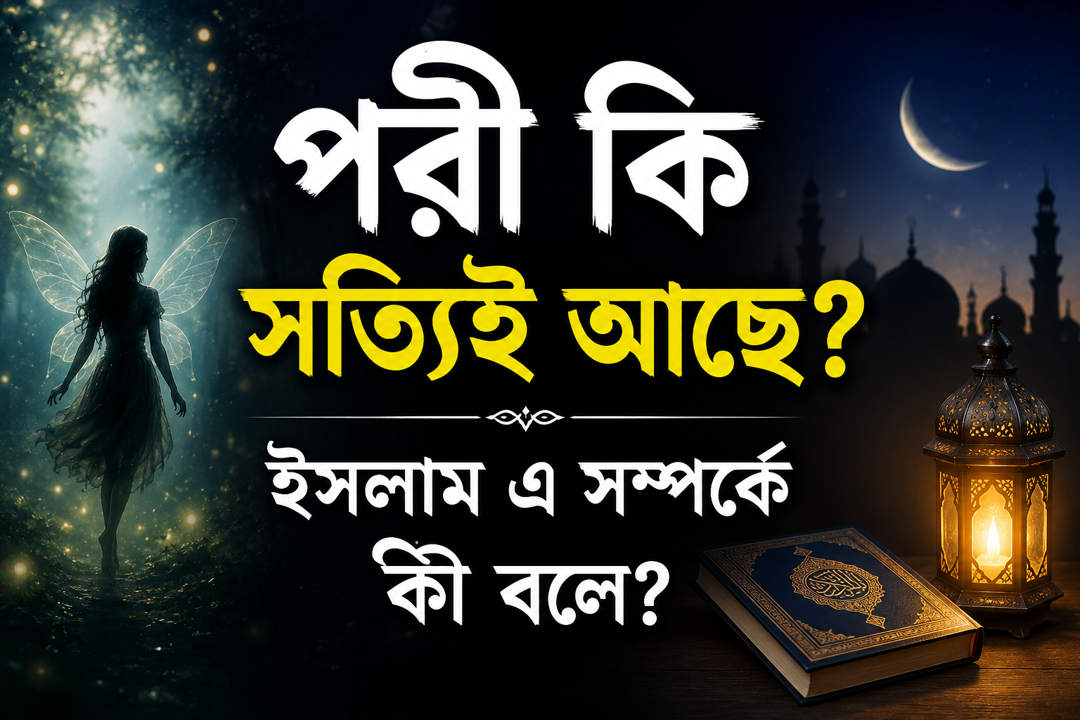 পরী কি সত্যিই পৃথিবীতে আছে? নাকি সবই গল্প—ইসলাম এ বিষয়ে কী বলে?