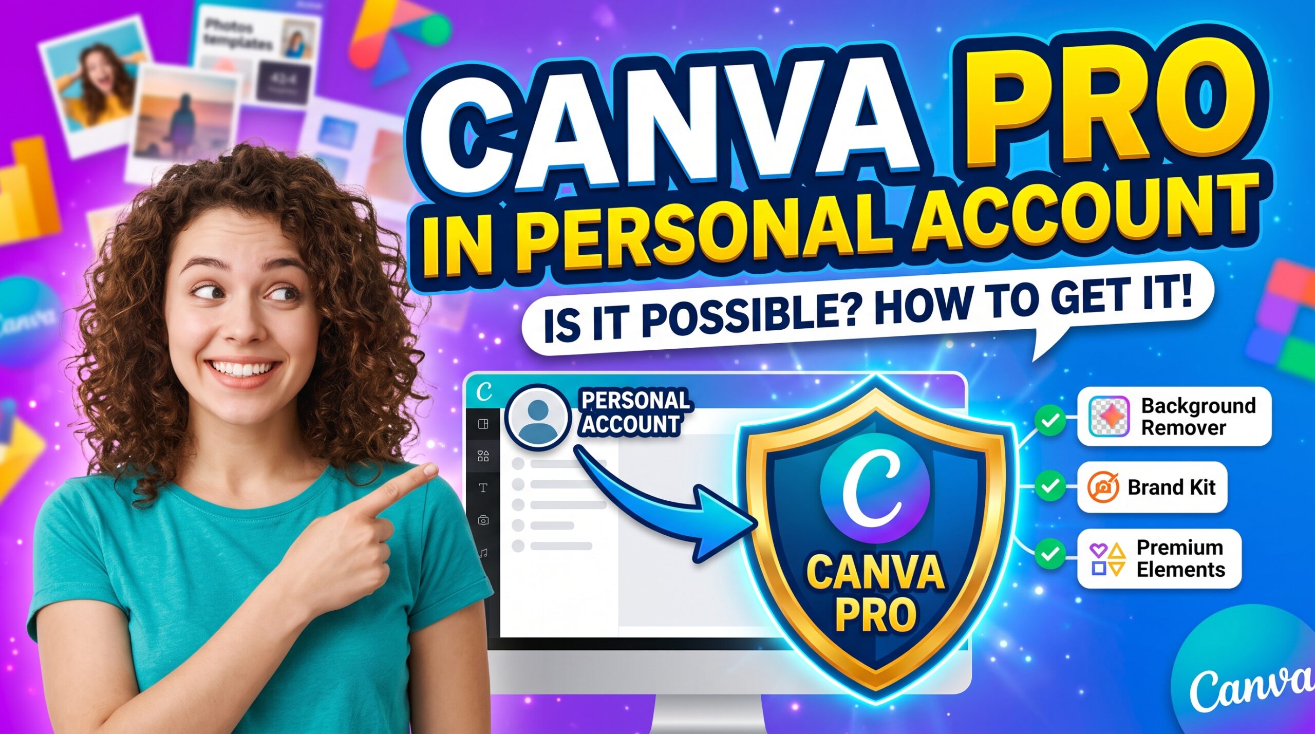 💥 [Hot Trick] কোনো Credit Card ছাড়াই সম্পূর্ণ ফ্রিতে Canva Pro নিয়ে নিন ৩ মাসের জন্য! (Personal Account)