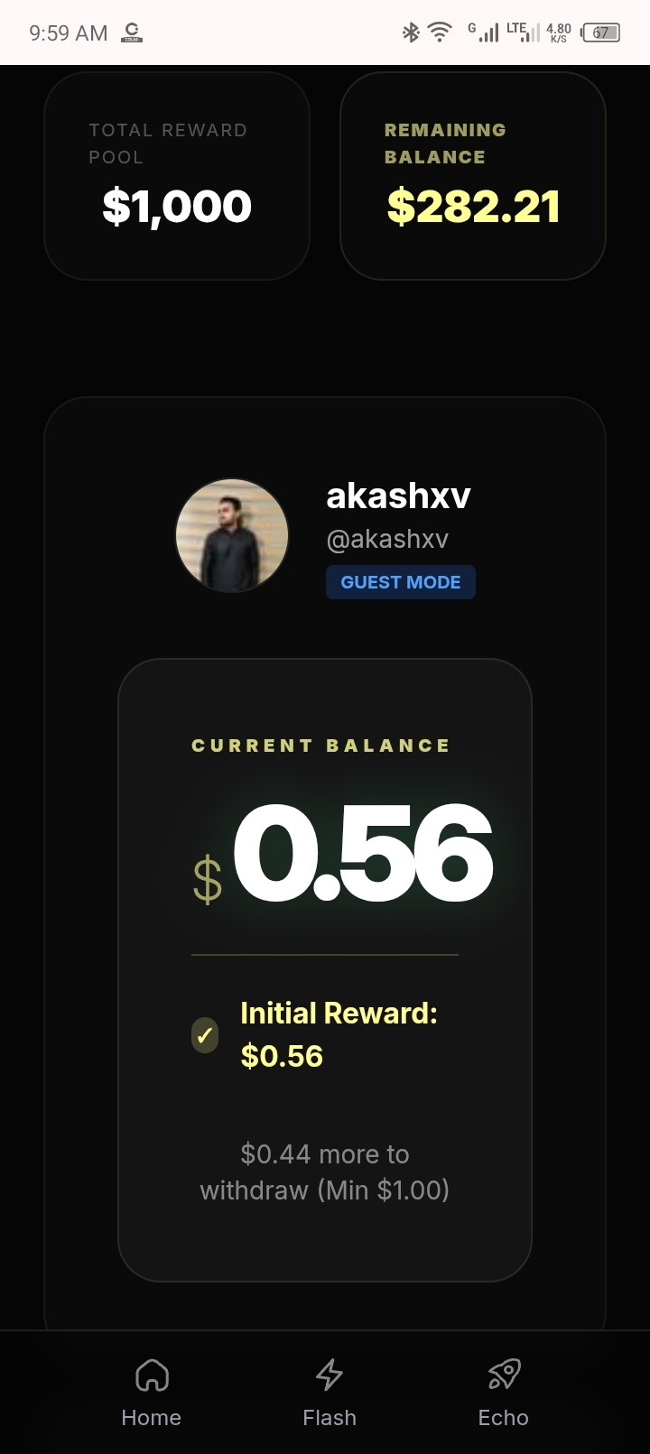 এক মুহূর্তে নিয়ে নিন 0.40 USDT থেকে 0.80 USDT Binance এ।