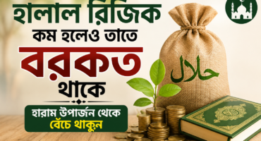 হালাল রিজিক কম হলেও তাতে কেন বরকত থাকে?