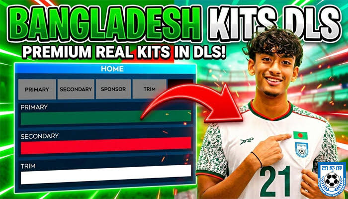 Bangladesh Kits for DLS 26 – 512×512 PNG Download (Home, Away, GK + Logo)