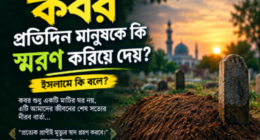 কবর প্রতিদিন মানুষকে কী স্মরণ করিয়ে দেয়?