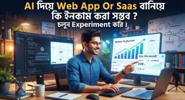 AI দিয়ে Web App Or Saas  বানিয়ে কি ইনকাম করা সম্ভব ? চলুন Experiment করি ।