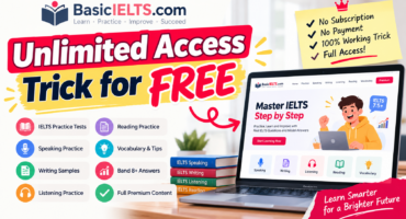 Basic IELTS এর আনলিমিটেড প্রিমিয়াম এক্সেস নিয়ে নিম সম্পূর্ণ ফ্রিতে | 100% legal edu mail trick