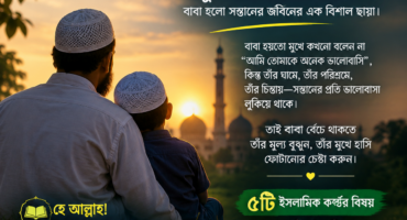 বাবা এমন একজন মানুষ, যিনি নিজের কষ্টটা লুকিয়ে রেখে সন্তানের মুখে হাসি দেখতে চান