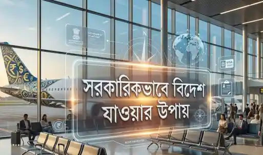 সরকারিভাবে বিদেশ যাওয়ার উপায় ২০২৬