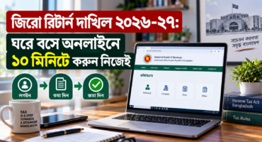 জিরো রিটার্ন দাখিল ২০২৬-২৭: ঘরে বসে অনলাইনে Zero Return করার সহজ পদ্ধতি