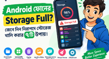 Android ফোনের Storage Full? স্টোরেজ খালি করার ৭টি উপায়